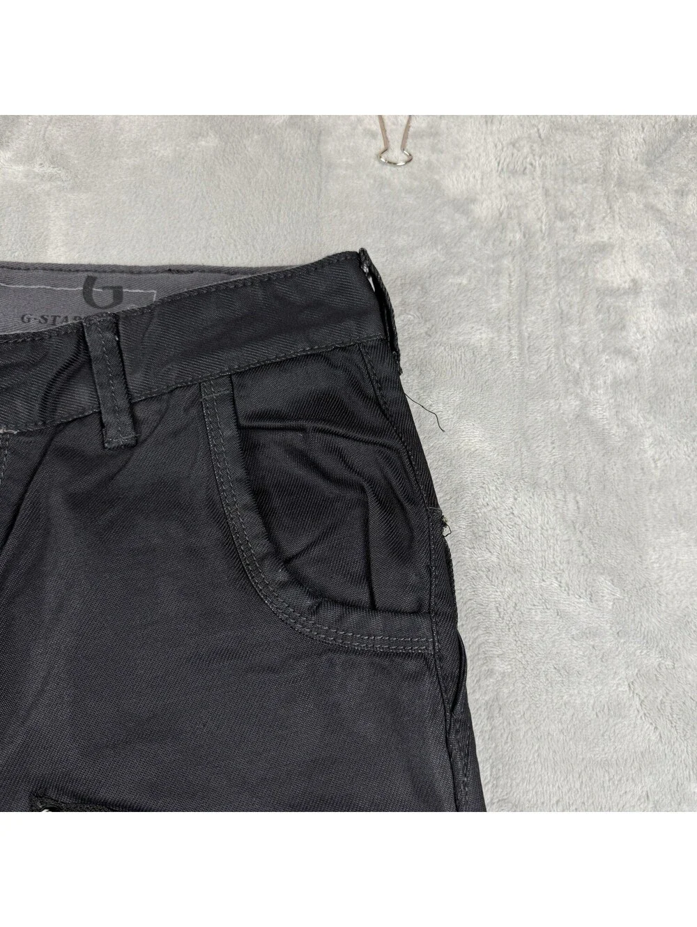 G-Star Raw Denim Jeans Cargo Utility Pants 30x30 Button Fly Tactical CSKD3301